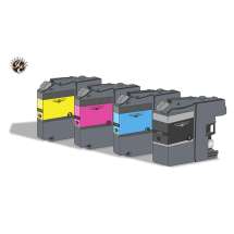 Inkedibles Edible Ink Cartridge for Brother LC101 / LC103 (4 PACK: 1 each Black, Cyan, Magenta, Yellow) Questions & Answers