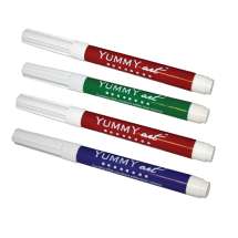 Nature / Floral Color Set Edible Ink Markers (4 Pack, Standard Tip) - Purple, Green, Brown, Red Questions & Answers